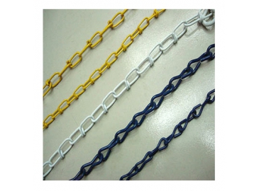 Knotted chains